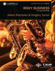 Risky Business Jazz Ensemble sheet music cover Thumbnail